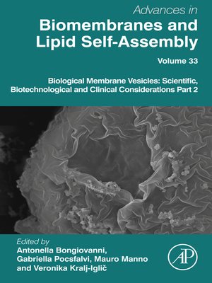 cover image of Biological Membrane Vesicles